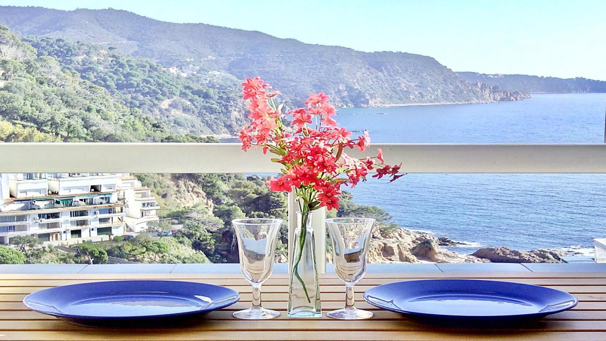 ⭑ Sea Views + Private Beach. What Else? ⭑ Тосса-де-Мар Экстерьер фото